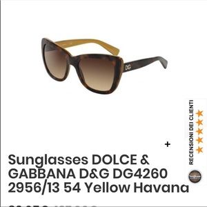 Dolce an Gabbana glasses